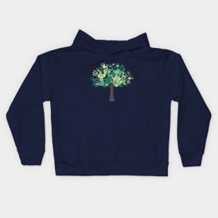 Tree Hands Kids Hoodie